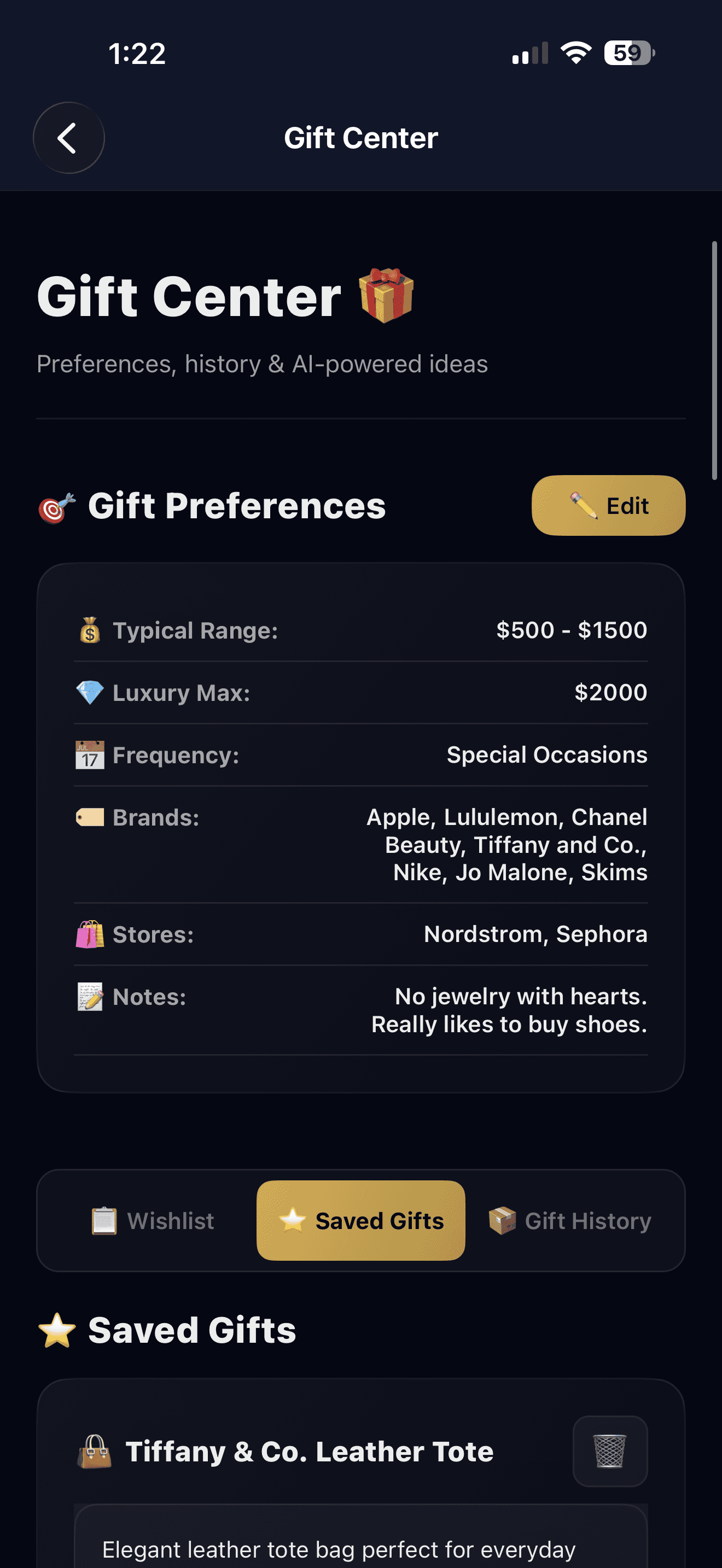 RememberHer app - LoveAI chat assistant